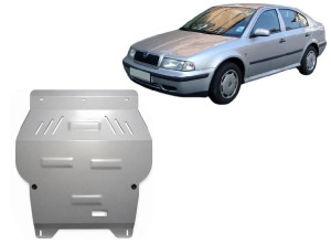 Scut Protection Aluminium Motor Beschermplaat voor Skoda Octavia - (1998-2010)