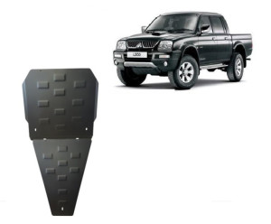 Scut Protection Versnellingsbak en Differentieel Beschermplaat voor Mitsubishi L 200  - (1998-2007)