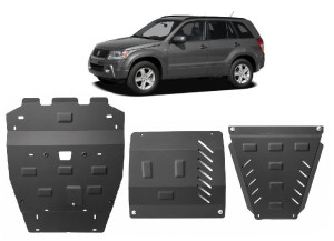 Scut Protection Motor Beschermplaat voor Suzuki Grand Vitara - promotie pakket - (2005-2019)