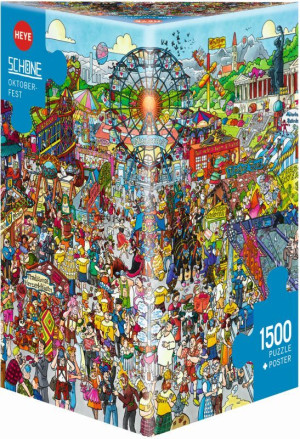 HEYE Παζλ 1500 Oktoberfest - Schone (29842)