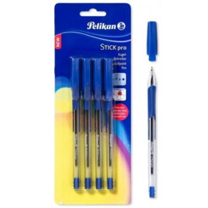 Pelikan Στυλό Pro Stick K91 Μπλε-4Τμχ (943639)