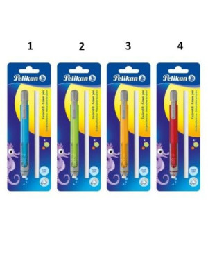 Pelikan Γομολάστιχα Click Eraser Με Ανταλλακτικό-4 Σχέδια (807364)