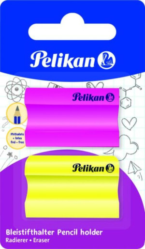 Pelikan Γομολάστιχα Pencilholder 2 Σχέδια-2Τμχ (814577)