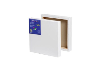 Metron Τελάρο Μουσαμάς Βαμβακερό Απλό 16x16cm (721.16-16)