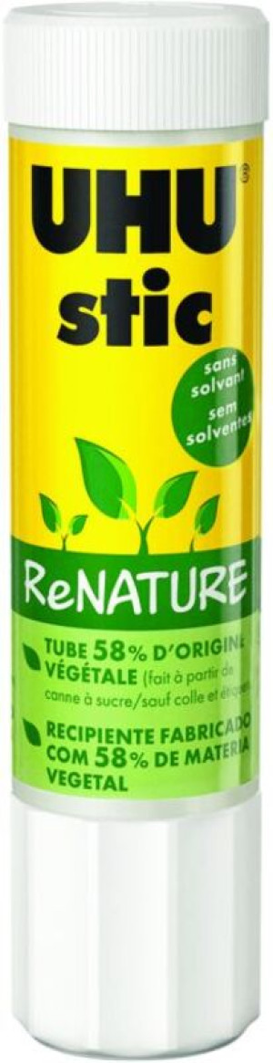 UHU Κόλλα Stic ReNature 21gr (44856)