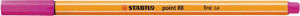 Stabilo Μαρκαδόρος Point 88/55 Violet (01088056)