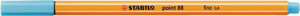 Stabilo Μαρκαδόρος Point 88/57 Light Blue (01088057)