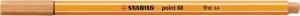 Stabilo Μαρκαδόρος Point 88/89 Dark Ochre (01088089)