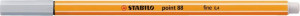 Stabilo Μαρκαδόρος Point 88/94 Light Grey (01088094)