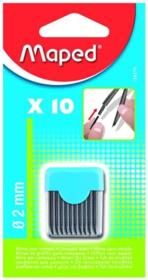 Maped Θήκη Με 10 Μύτες 2mm Για Διαβήτη (134210)