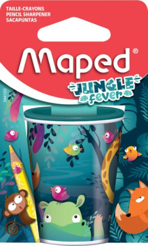 Maped Jungle Fever Ξύστρα Can 2 Τρύπες (044103)
