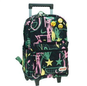 Emoji Strass 23 Σακίδιο Trolley (368-03074)