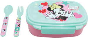 Gim Δοχείο Φαγητού Με Κουτάλι/Πιρούνι Minnie (553-06276)