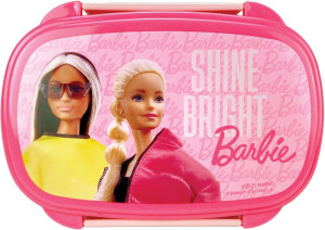 Gim Δοχείο Φαγητού Με Κουτάλι/Πιρούνι Barbie-2 Σχέδια (571-22276)