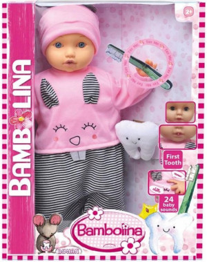 Bambolina Το Πρώτο Μου Δοντάκι 46εκ. (BD1378)