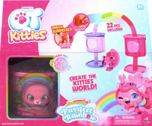 QT Kitties Rainbow Σετ Παιχνιδιού (450009)