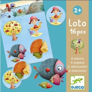 Djeco Loto Οι 4 Εποχές (176-08123)