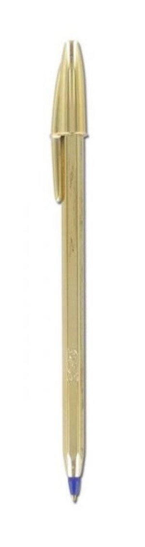 Bic Στυλό Cristal Celebrate Χρυσό Μπλε (9213401)
