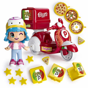 Pinypon Όχημα Με Φιγούρα Πίτσα Delivery (700014911)