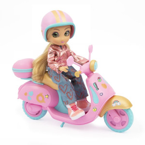 Unique Eyes Fun Ride Κούκλα Με Σκούτερ-3 Σχέδια (MYM11000)