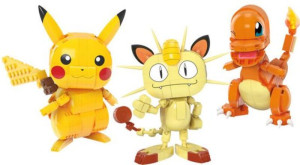 Fisher Price Mega Bloks Pokemon-Build & Kanto Region Trio (HPF94)