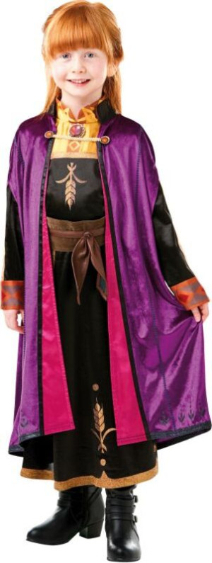 Anna Travel Dress Frozen II Deluxe Στολή-Small (300492/S)