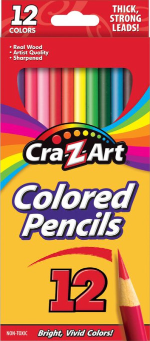 Cra-Z-Art Ξυλομπογιές 12Τμχ (10404)