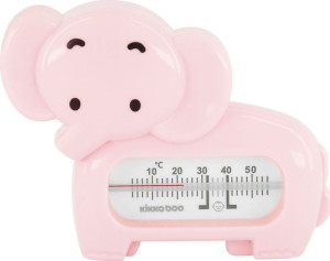 Kikkaboo Θερμόμετρο Μπάνιου Elephant Pink (31405010012)