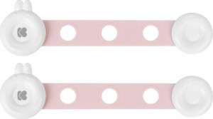Kikkaboo Ασφάλεια Πολλαπλών Χρήσεων 2Τμχ Pink (31108030025)