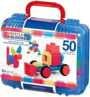 Bristle Blocks Βαλίτσα Τουβλάκια Basic Builder 50Τμχ (3081MTZ)