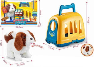BW Lovely Pets Walking Dog With Sound Και Βαλιτσάκι (902-3)