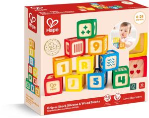 Hape Early Explorer Ξύλινα Τουβλάκια Smart Start 10Τμχ (E0131K)