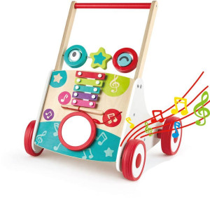 Hape Early Melodies Ξύλινο My First Musical Walker (E0383A)