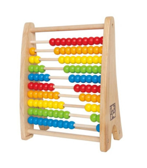 Hape Early Explorer Ξύλινος Άβακας Rainbow Bead Abacus (E0412A)