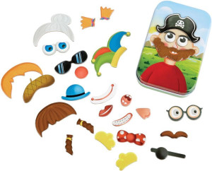 Hape Early Explorer Ξύλινο Magnetic Funny Face (E0476A)