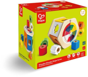 Hape Early Explorer Ξύλινο Wonder Shape Sorter (E0516A)