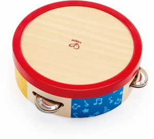 Hape Early Melodies Ξύλινο Ταμπουρίνο Tap-Along (E0607)