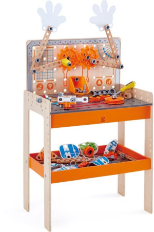 Hape Early Explorer Ξύλινος Πάγκος Εργαλείων Scientific Workbench (E3027A)