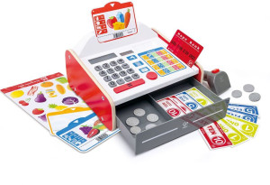 Hape Early Explorer Ξύλινη Ταμειακή Μηχανή Beep N Buy (E3184A)