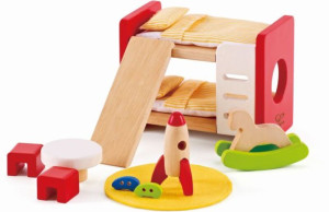 Hape Happy Family Ξύλινο Παιδικό Δωμάτιο (E3456Α)