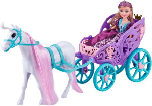 Zuru Sparkle Girlz Playset With Carriage (10068)