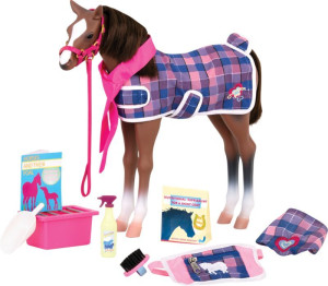 Our Generation Σετ Πουλάρι Quarter Horse & Αξεσουάρ (BD38002Z)