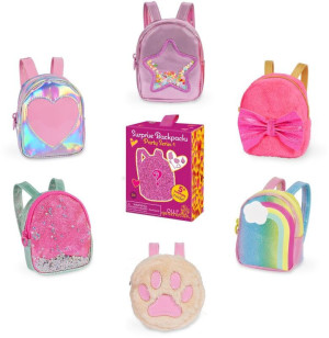 Our Generation Mini Backpack Party With Surprise Accessories-6 Σχέδια-1Τμχ (BD41180GZ)