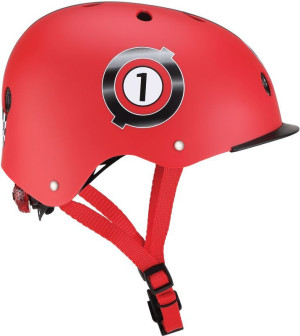 Globber Κράνος Elite Lights XS/S(48-53cm) New Red Racing (507-102)