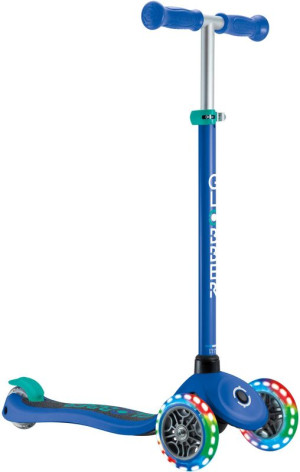 Globber Scooter Primo Lights V2 Navy Blue (423-600-4)