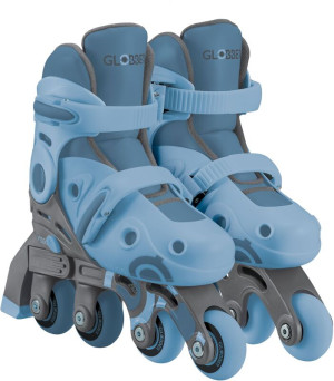 Globber Inline Skates 2 In 1 No 30-33 Ash Blue (783-200)