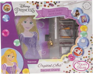 Craft Buddy Secret Diary Crystal Art Rapunzel (CATOY-DNY002)