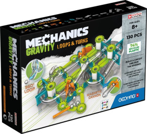 Geomag Σετ Gravity Loops & Turns 130pcs.-Green (PF.530.763.00)