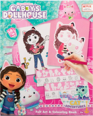 Canenco Gabby's Dollhouse Βιβλίο Ζωγραφικής (GD23351)