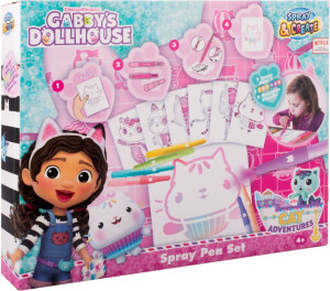 Canenco Gabby's Dollhouse Αερογράφος Set (GD23364)